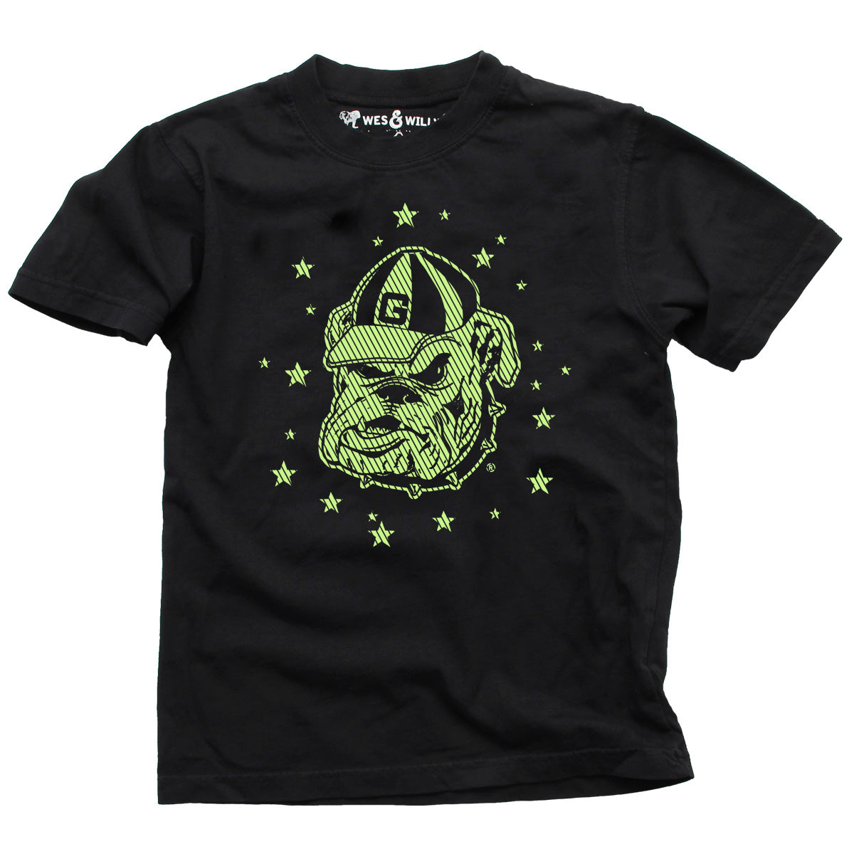 Georgia Bulldogs Youth Boys Glow In The Dark Tee