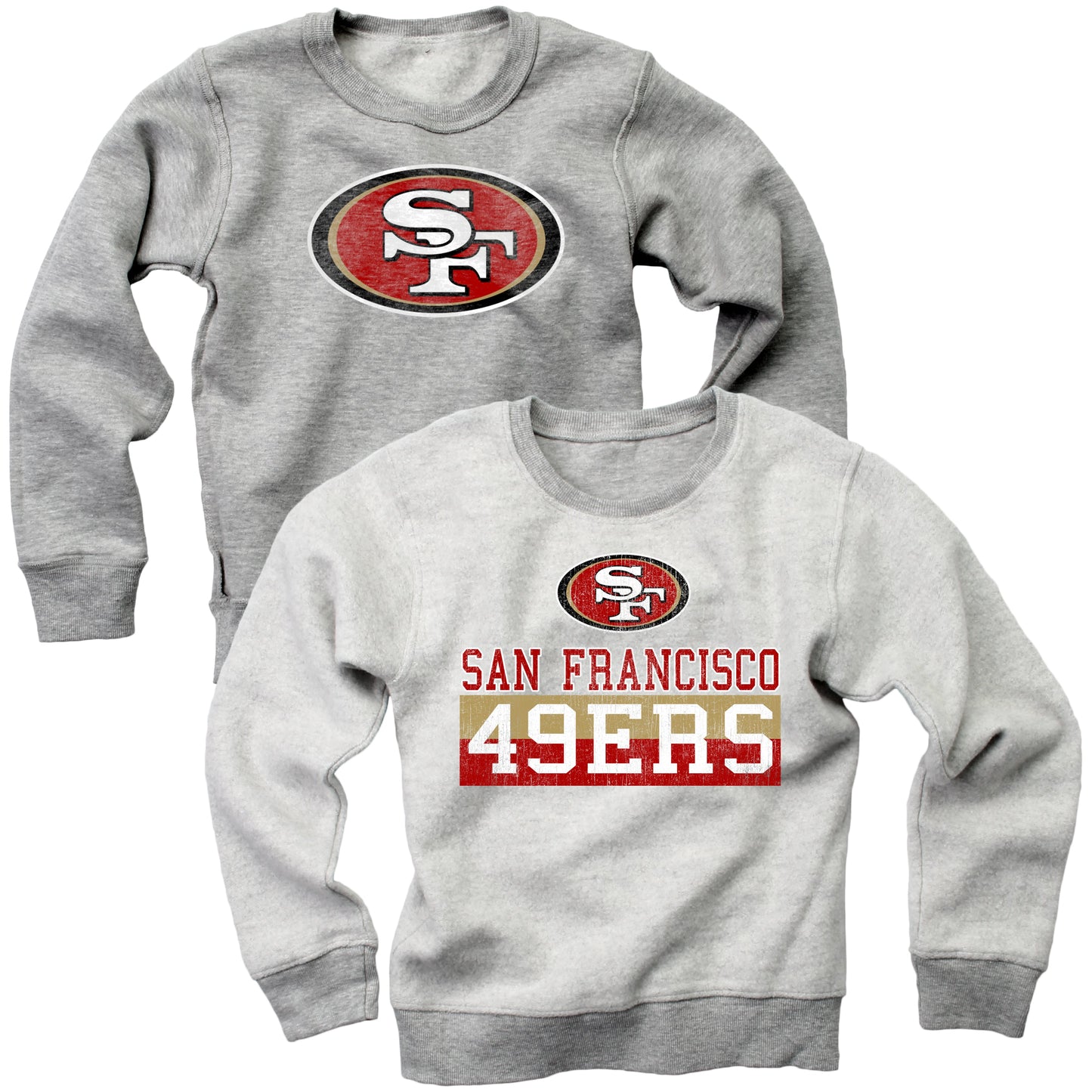 San Francisco 49ers NFL Youth Boys Reversible Fleece Top
