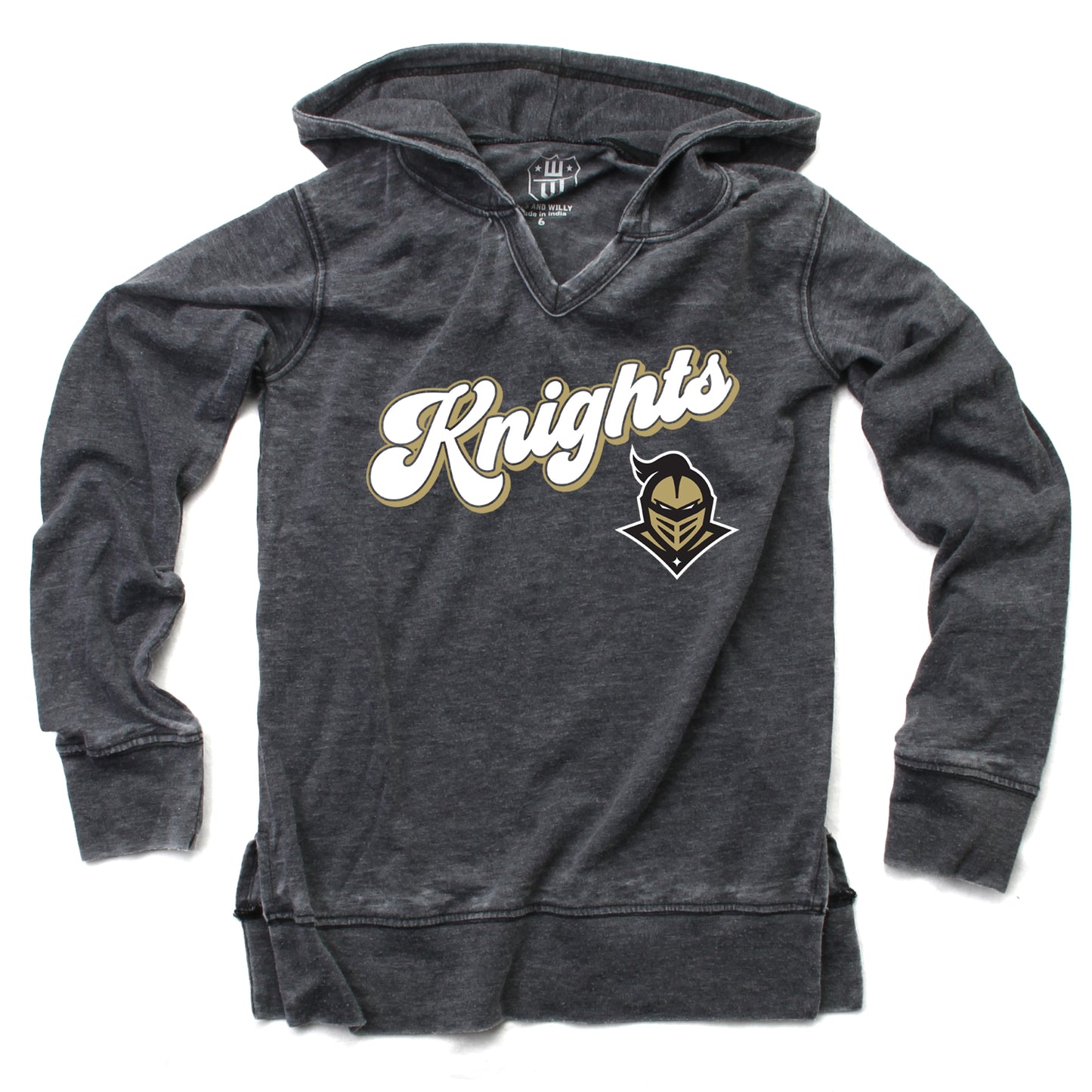 UCF Knights NCAA Girls VNeck Hoodie Tee