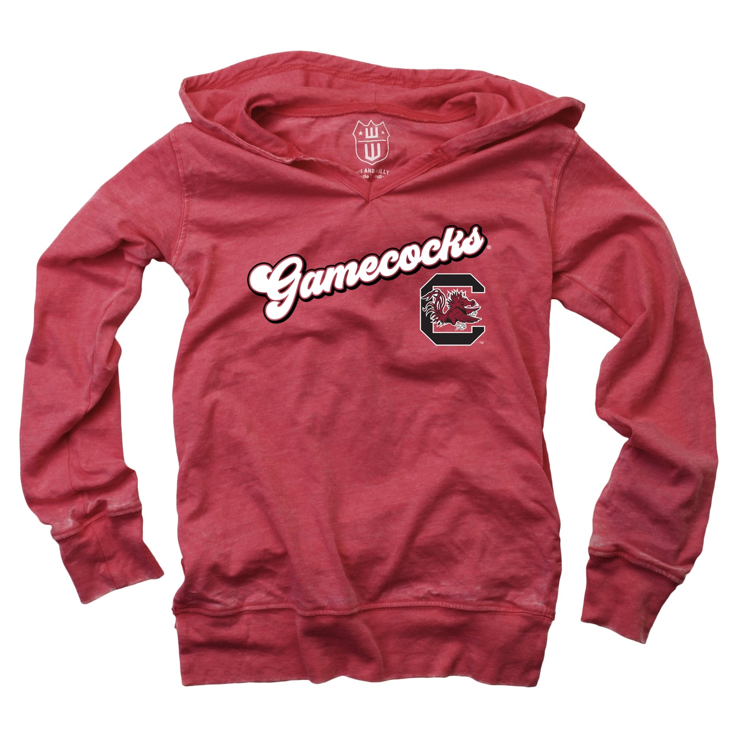 South Carolina Gamecocks NCAA Girls VNeck Hoodie Tee