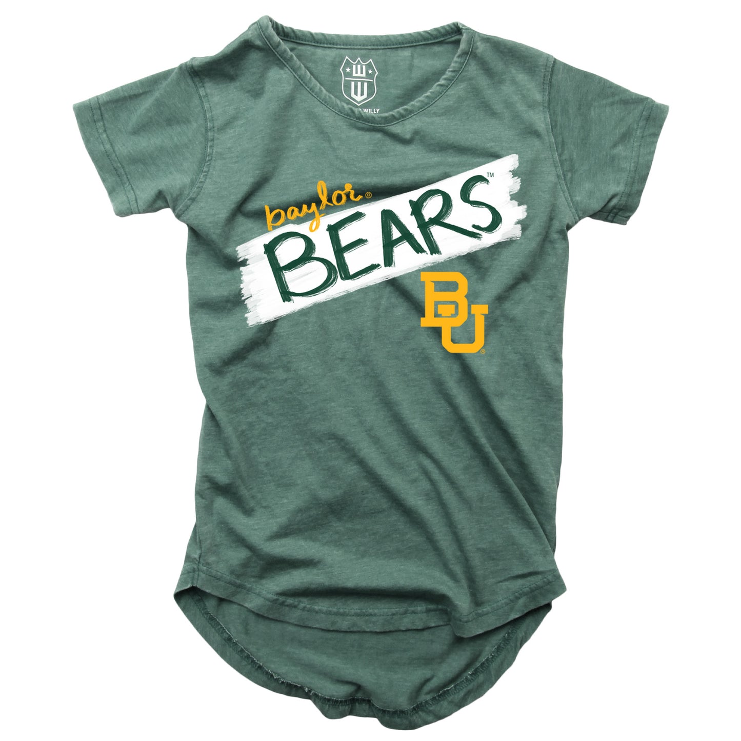 Baylor Bears NCAA Girls S/S Burnout Tee