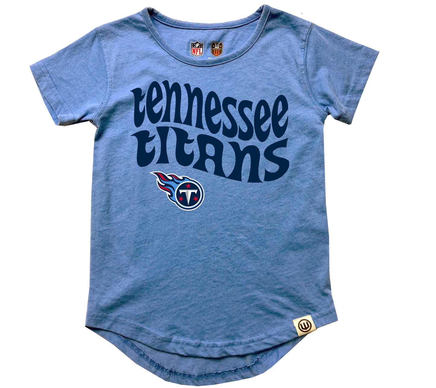 Tennessee Titans NFL Youth Girls Burnout T-Shirt