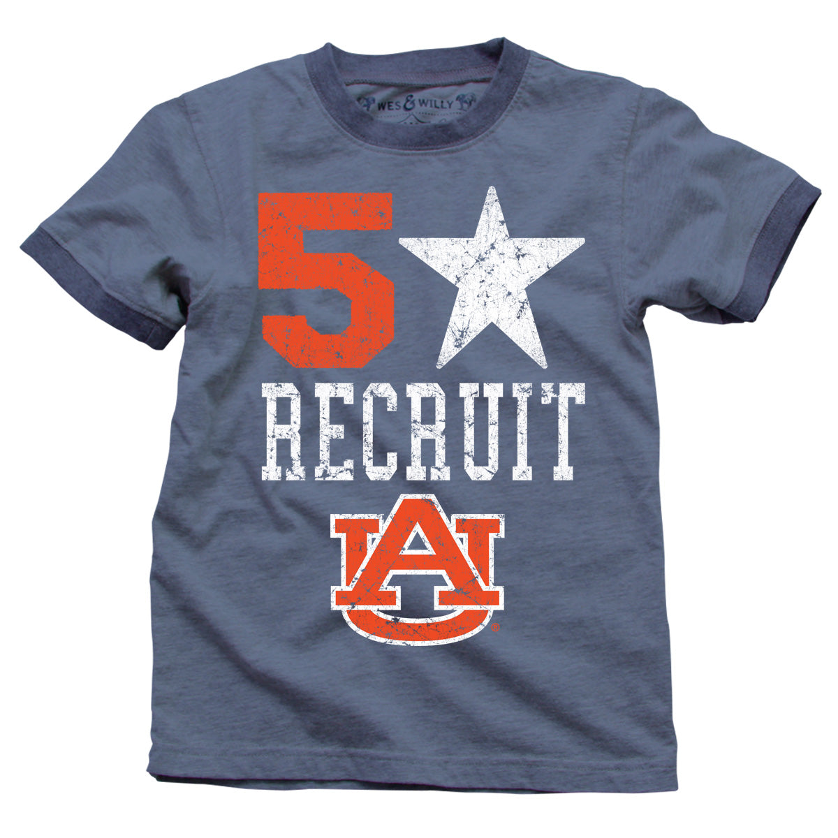 Auburn Tigers Youth Boys 5 Star Recruit Tee