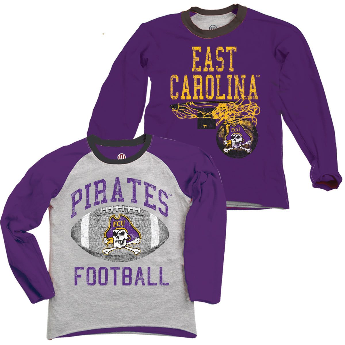 ECU Pirates Youth Boys Inside Out Tee