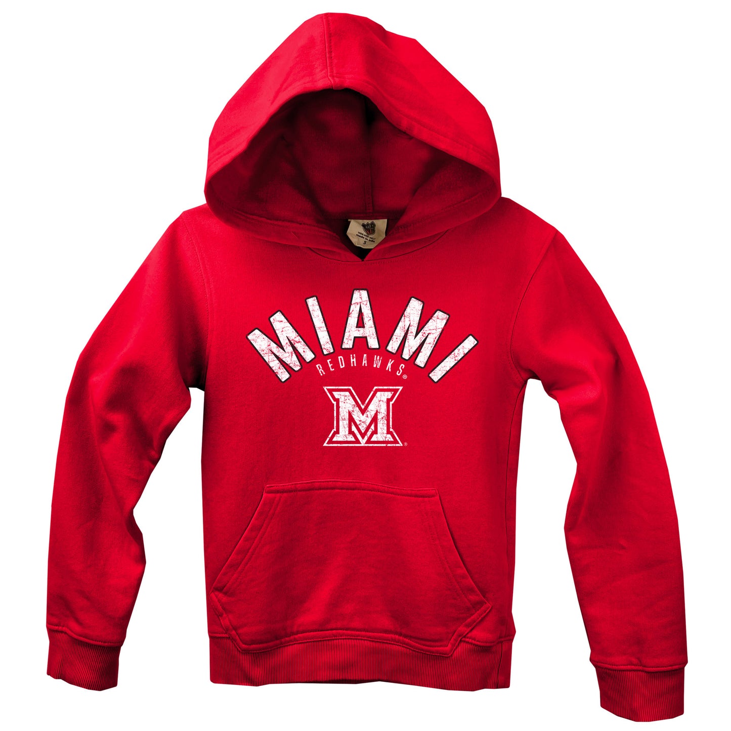 Miami of Ohio RedHawks NCAA Kids Fleece Hoodie