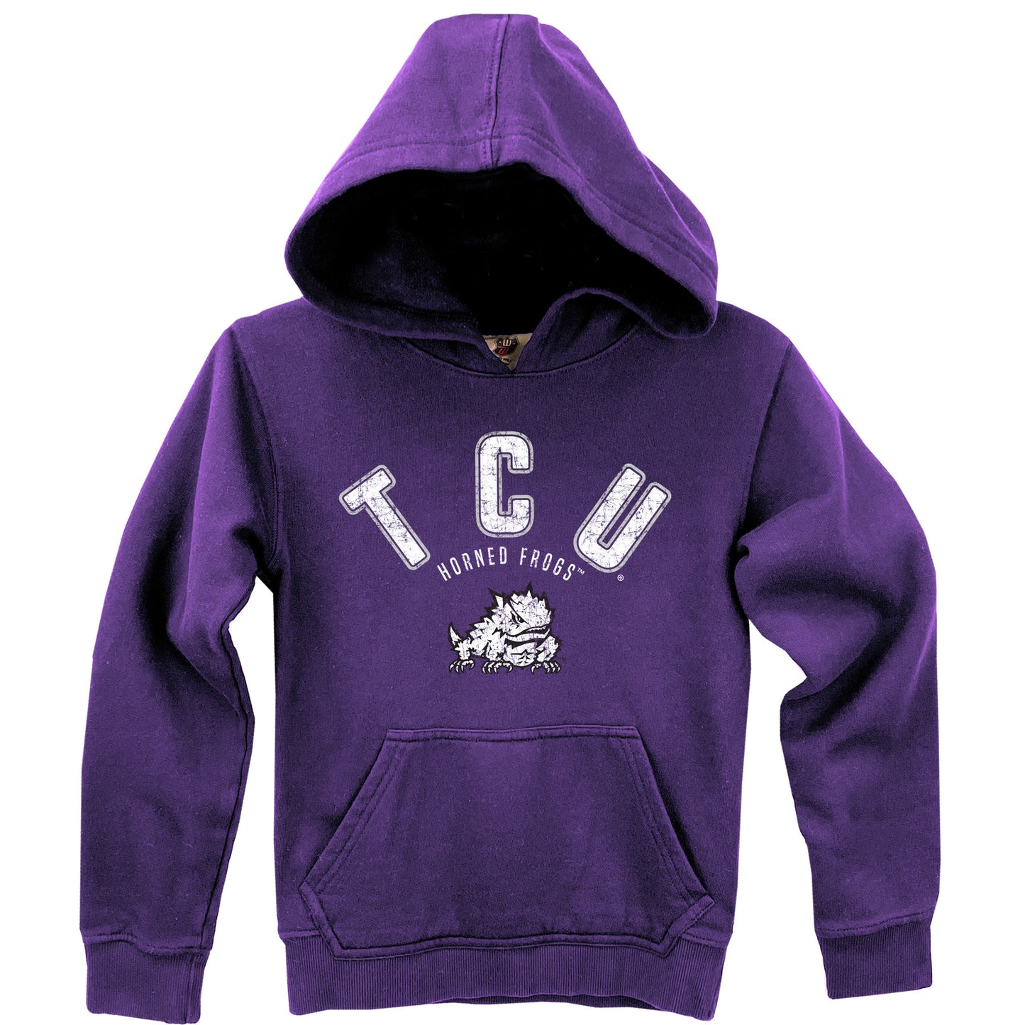 TCU Horned Frogs NCAA Kids Fleece Hoodie