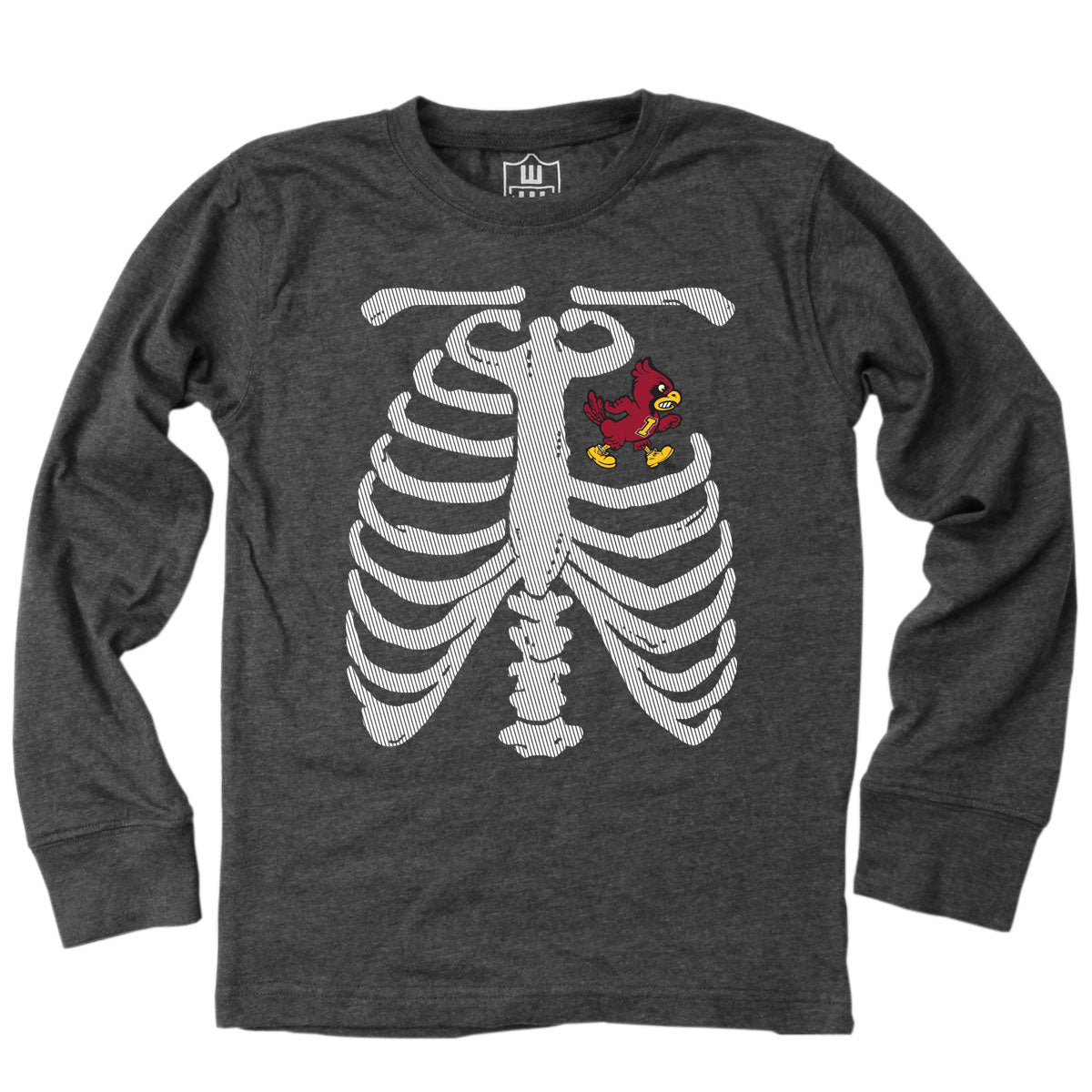 Iowa State Cyclones Youth Boys Glow Bones Tee