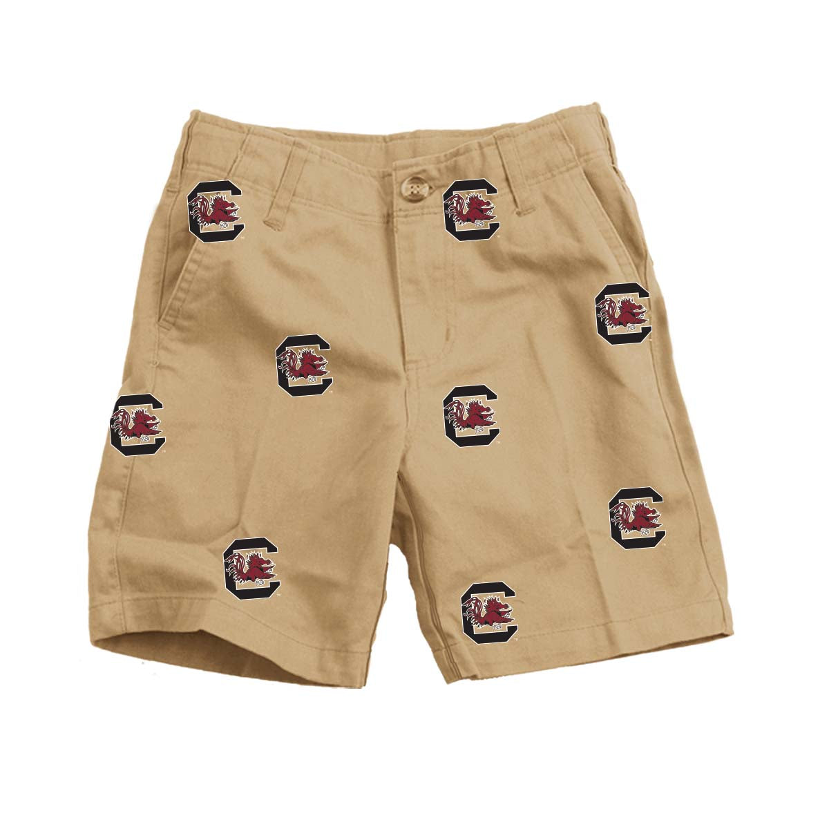 South Carolina Gamecocks Youth Boys Embroidered Twill Short
