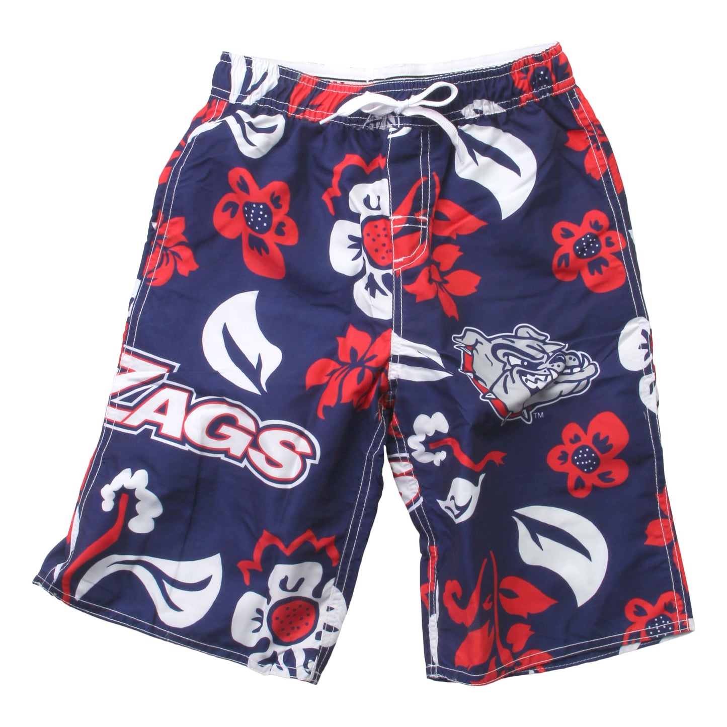 Gonzaga Bulldogs Youth Boys Floral Trunks