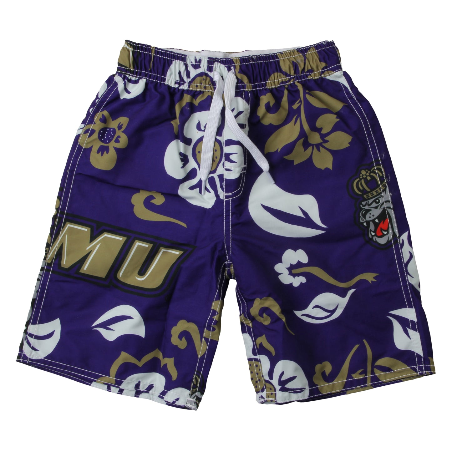 James Madison Dukes Youth Boys Floral Trunks