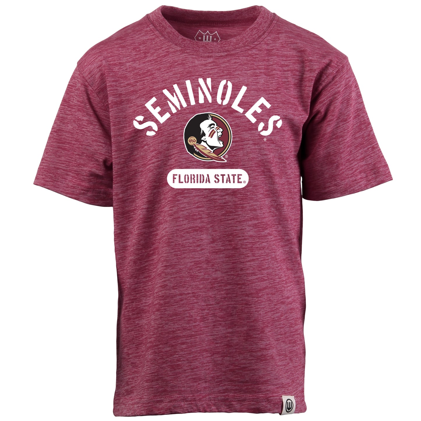 Florida State Seminoles NCAA Kids S/S Cloudy Yarn Tee