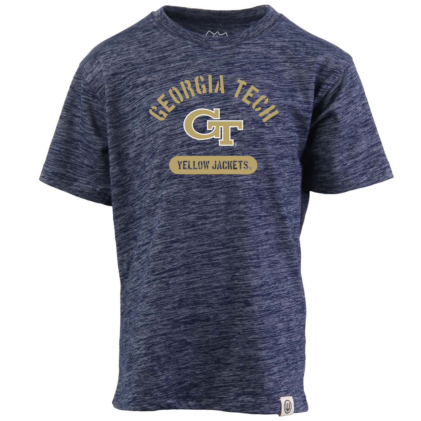 Georgia Tech Yellow Jackets NCAA Kids S/S Cloudy Yarn Tee