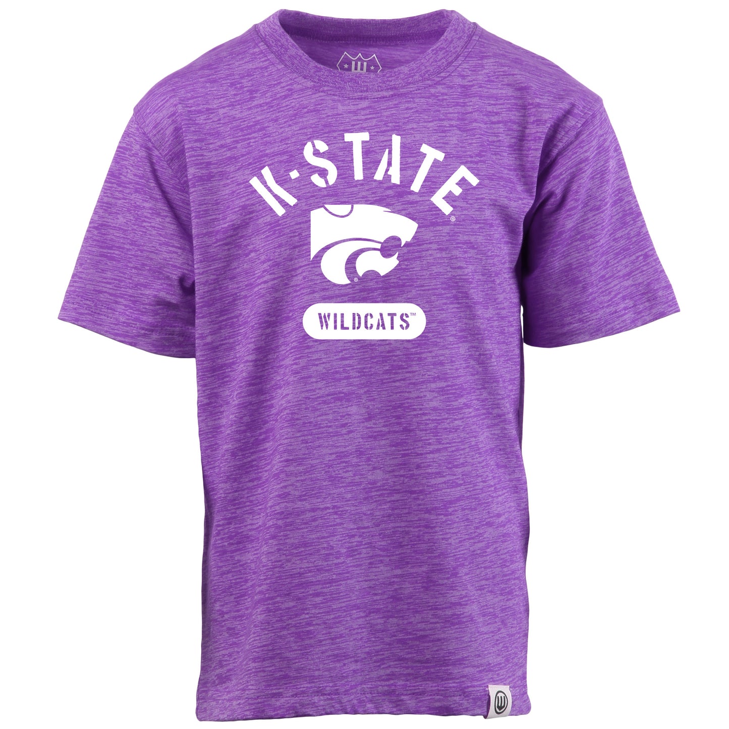 Kansas State Wildcats NCAA Kids S/S Cloudy Yarn Tee