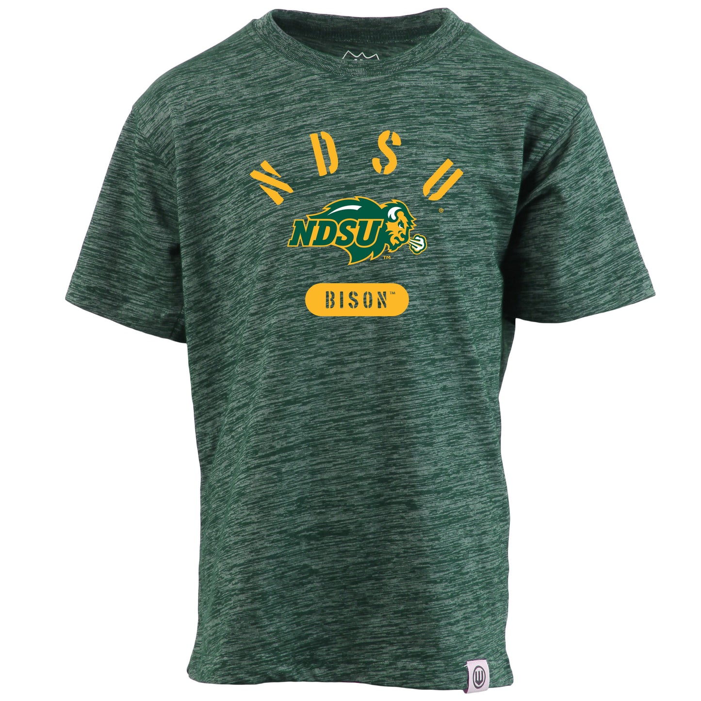 North Dakota State Bison NCAA Kids S/S Cloudy Yarn Tee