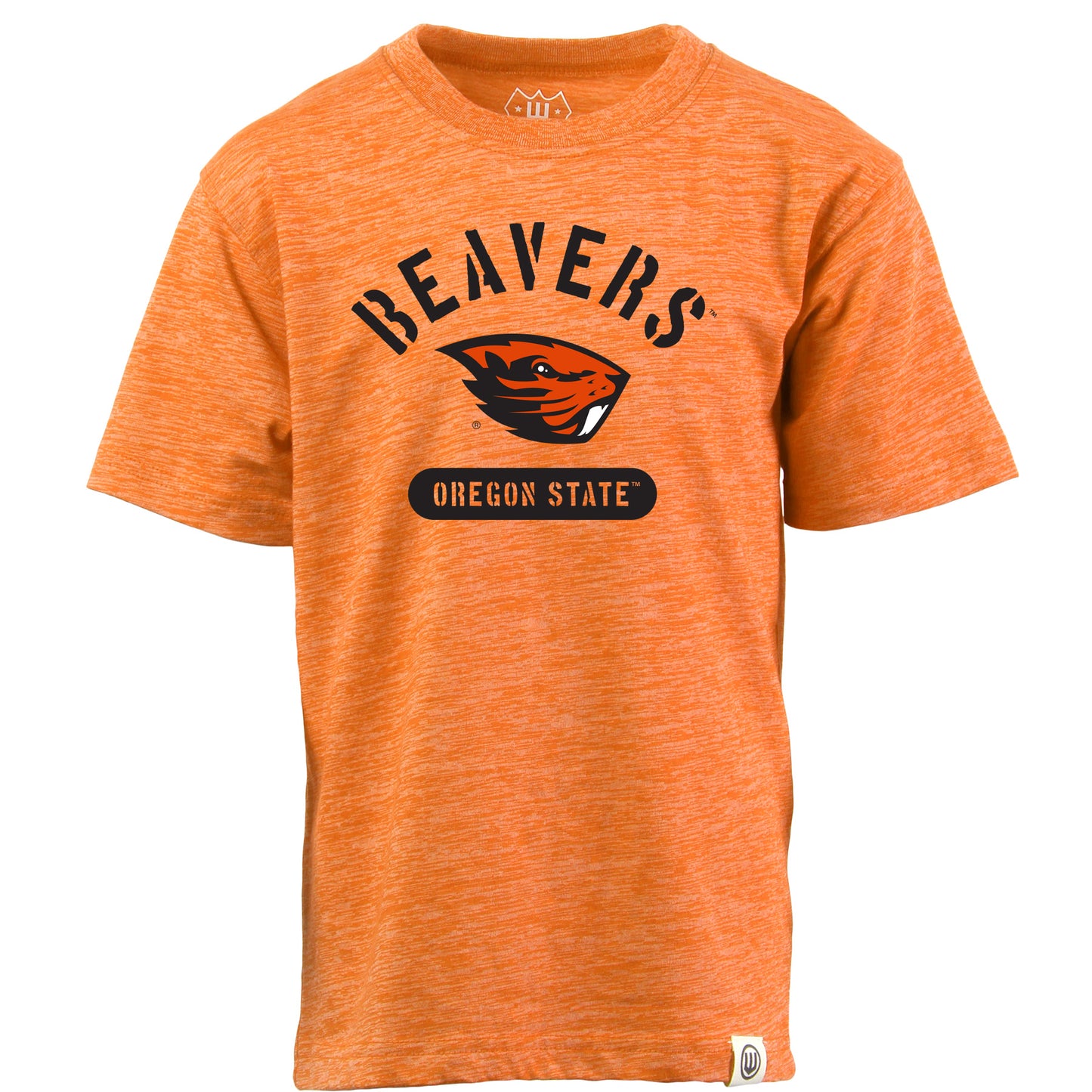 Oregon State Beavers NCAA Kids S/S Cloudy Yarn Tee