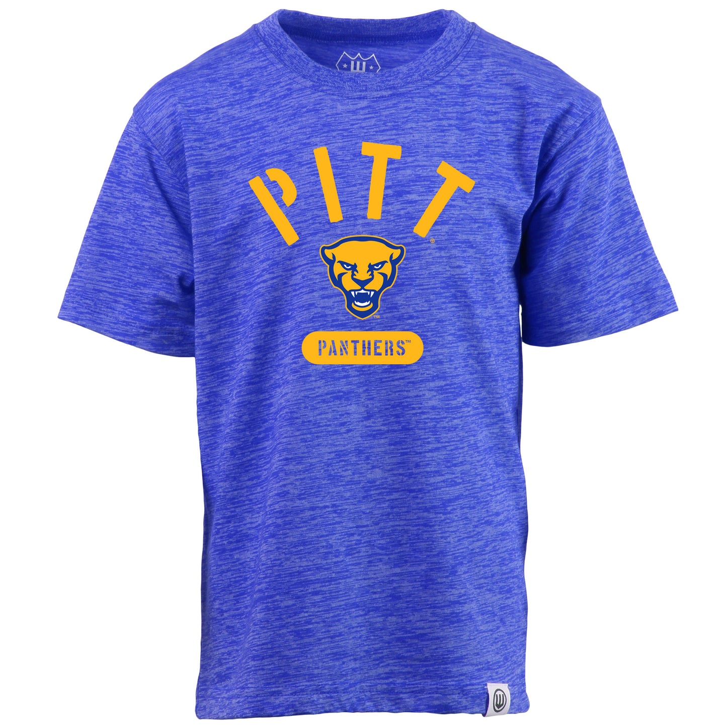 Pittsburgh Panthers NCAA Kids S/S Cloudy Yarn Tee