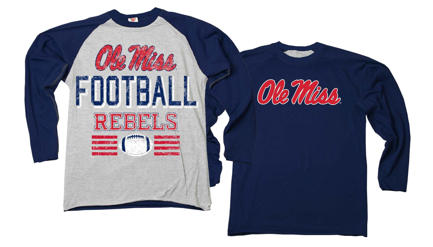Ole Miss Rebels Youth Boys Inside Out Tee