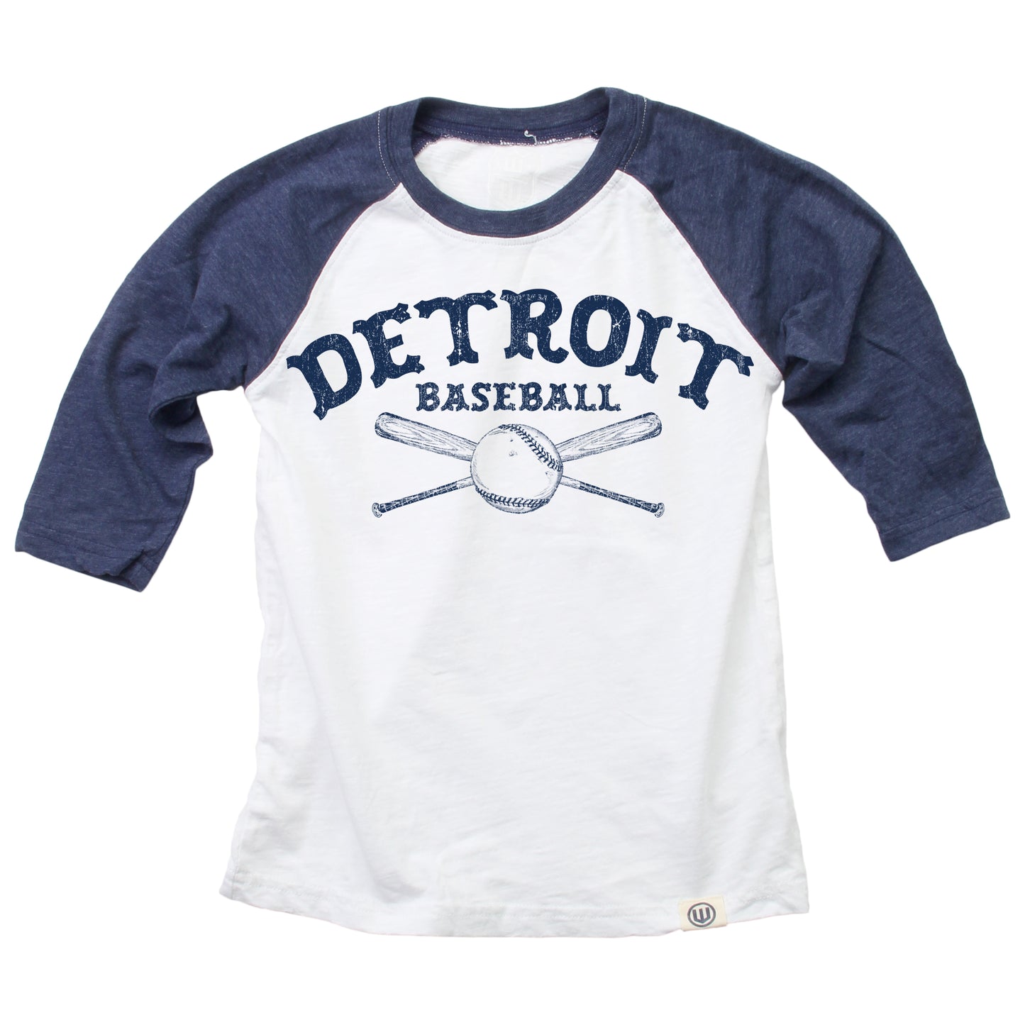 Detroit Youth Baseball 3/4 Sleeve Raglan