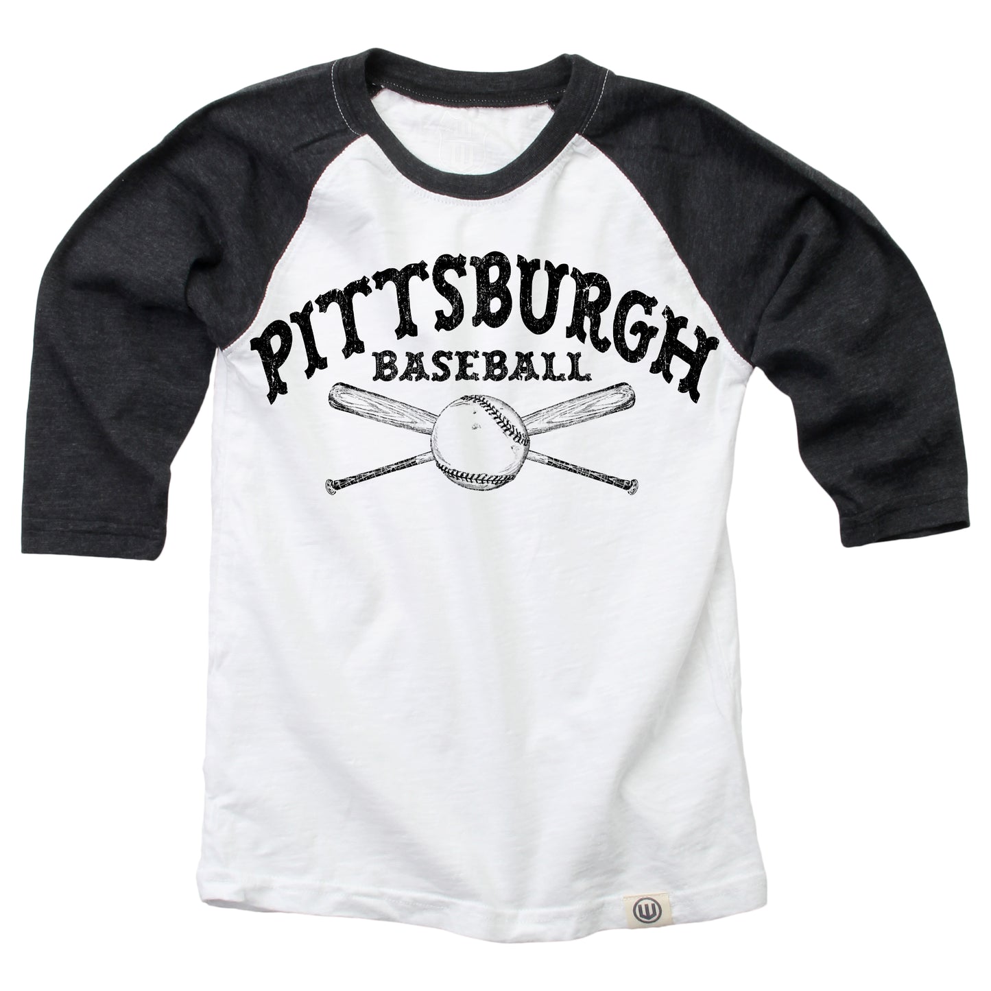 Pittsburg Youth Baseball 3/4 Sleeve Raglan