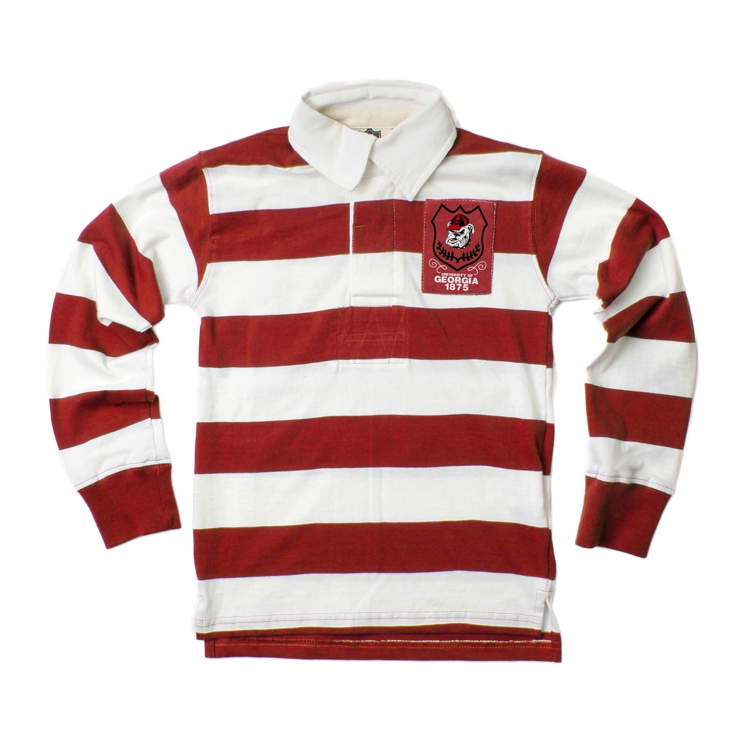 Georgia Bulldogs Youth Boys Rugby Shirt