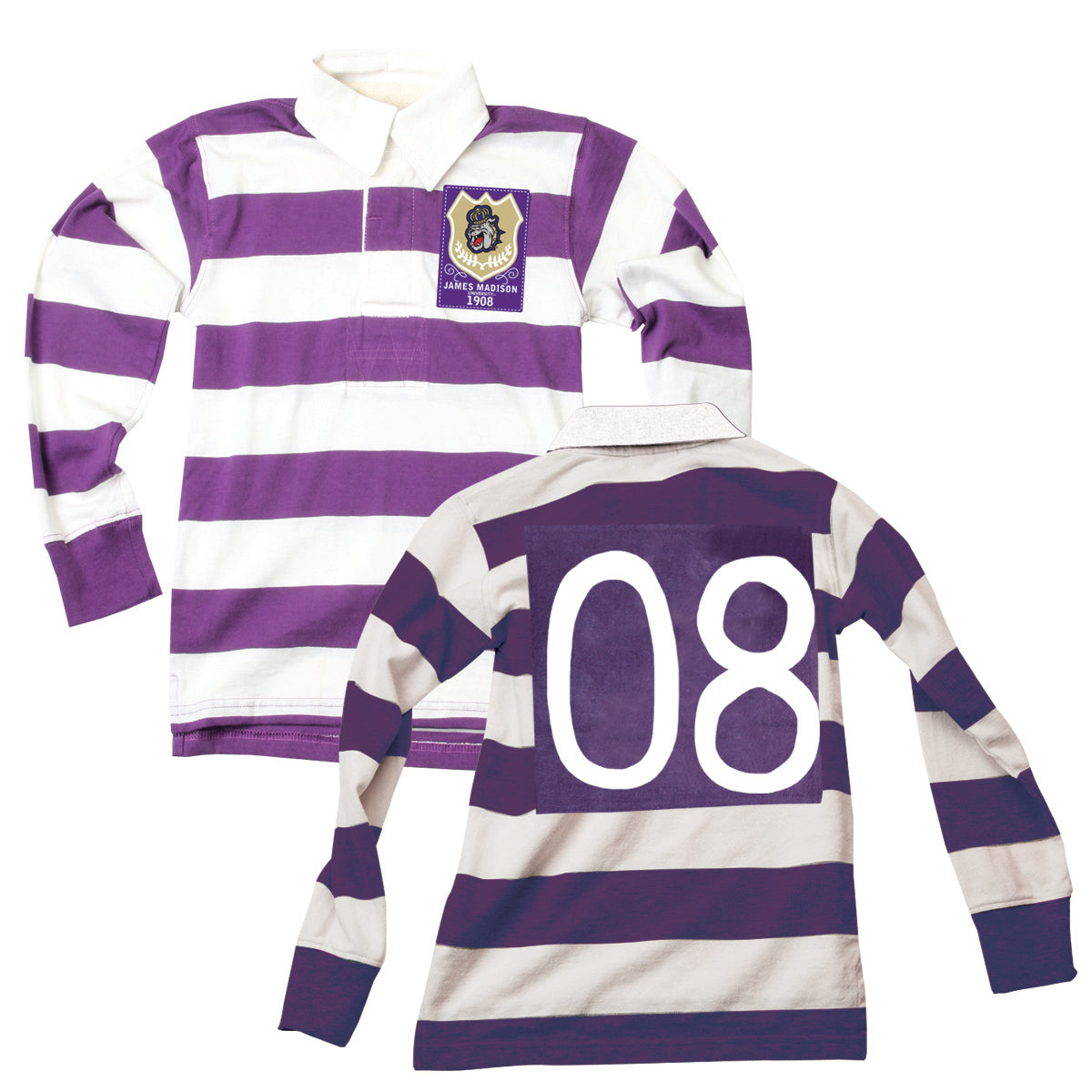 James Madison Dukes Youth Boys Rugby Top