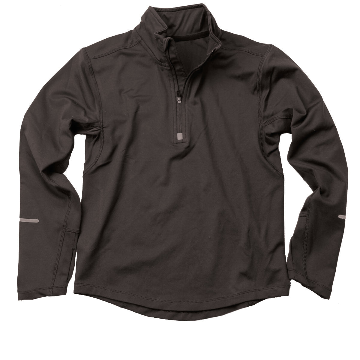 Youth Boys Black Performance Pullover