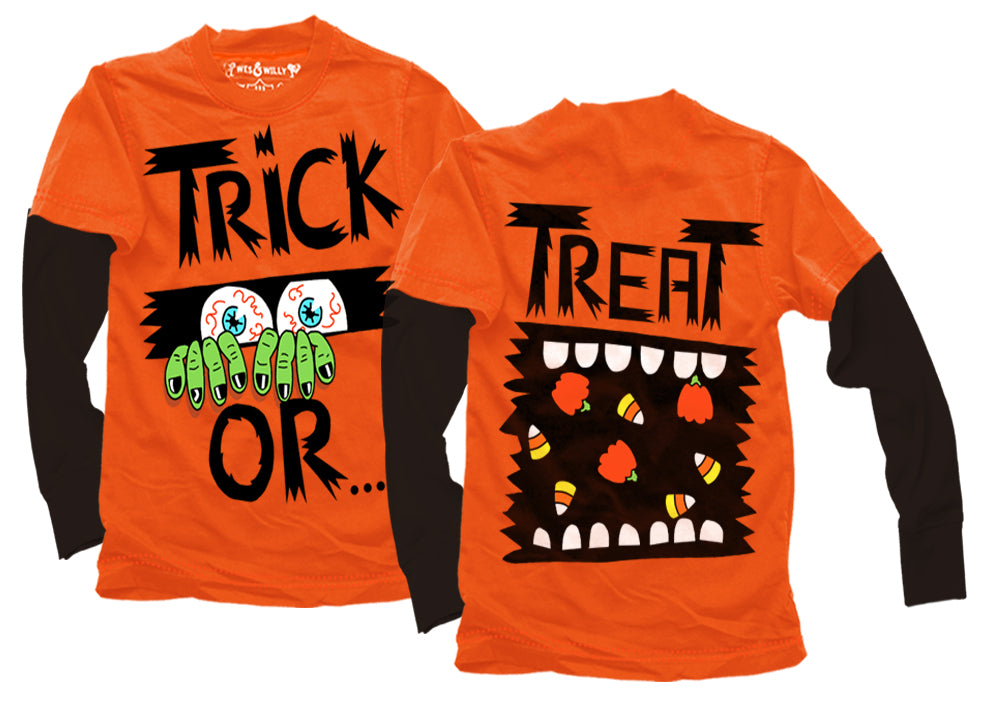 Youth Trick or Treat 2 in 1 Tee