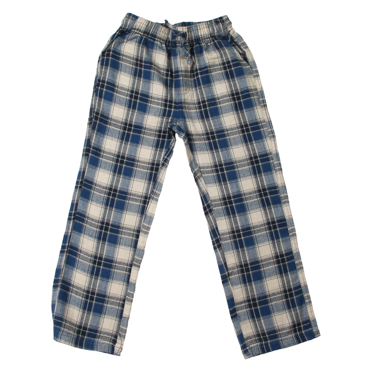 Youth Boys Plaid Pant-Royal