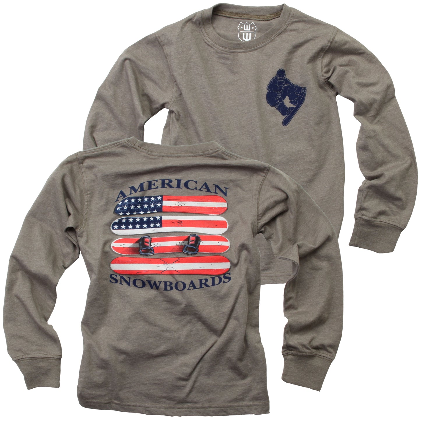 Youth Boys Snowboards Tee