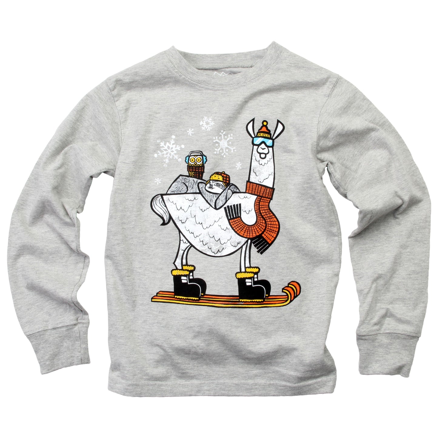Youth Boys Ski Buddies LS Tee