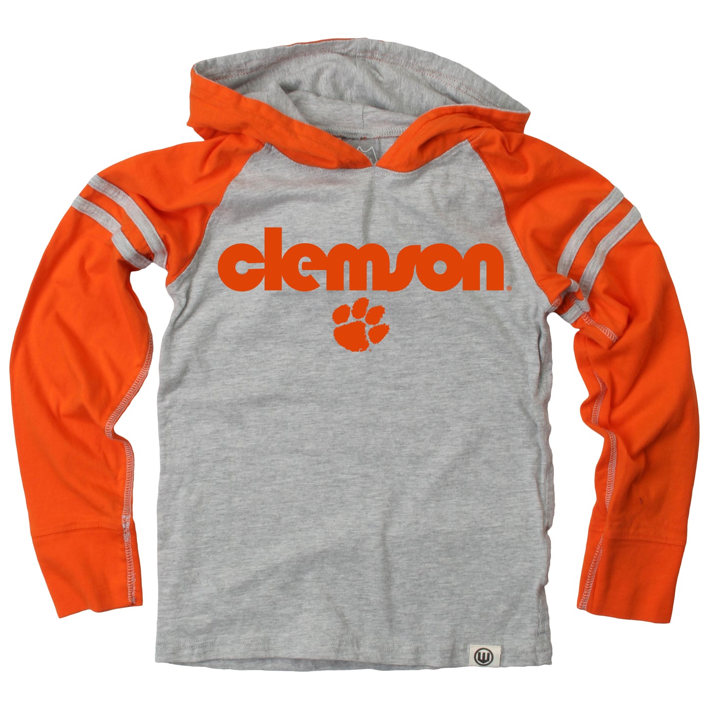Clemson Tigers Youth Jersey Raglan Hoodie