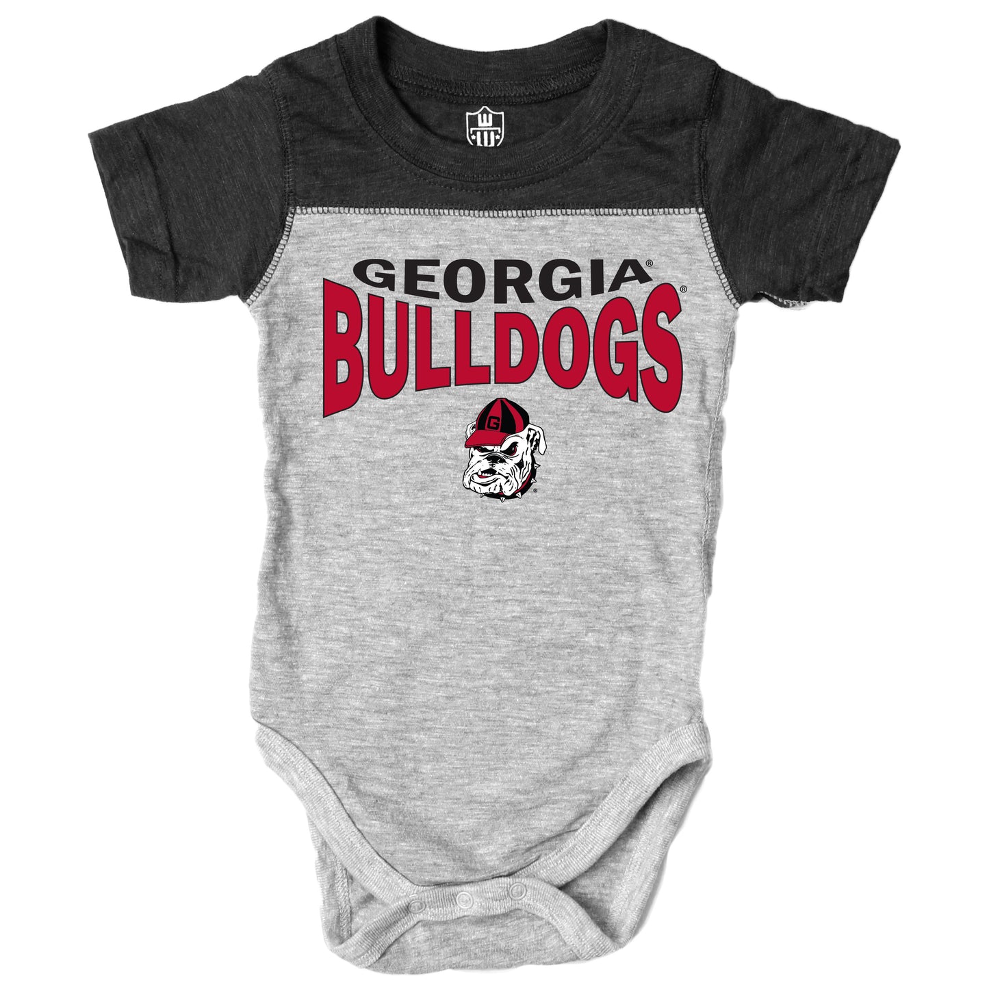 Georgia Bulldogs Infant SS Hopper and Pant Set
