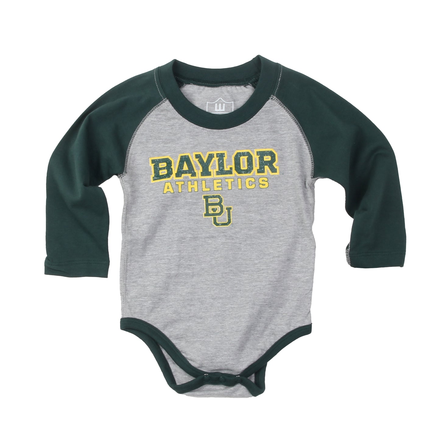 Baylor Bears Infant LS Athletic Onesie