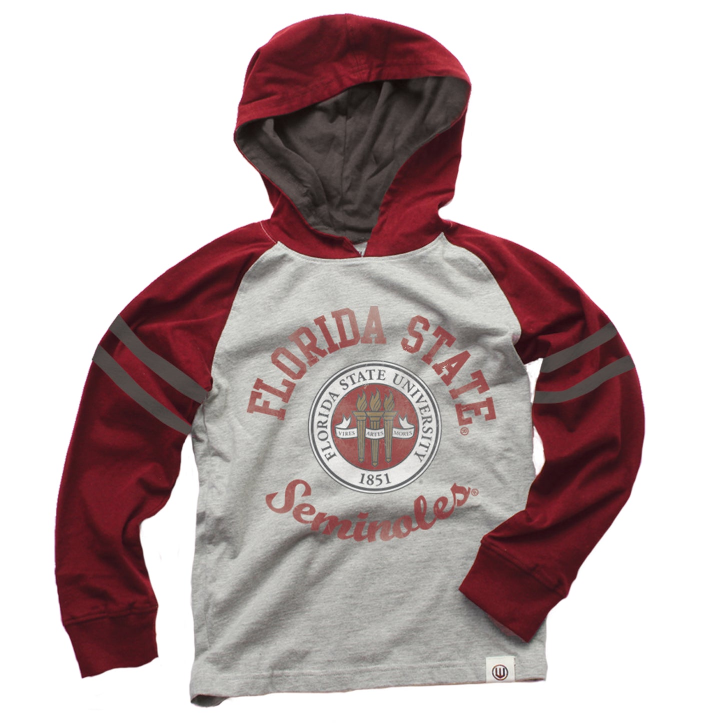Florida State Seminoles Youth Hooded Raglan