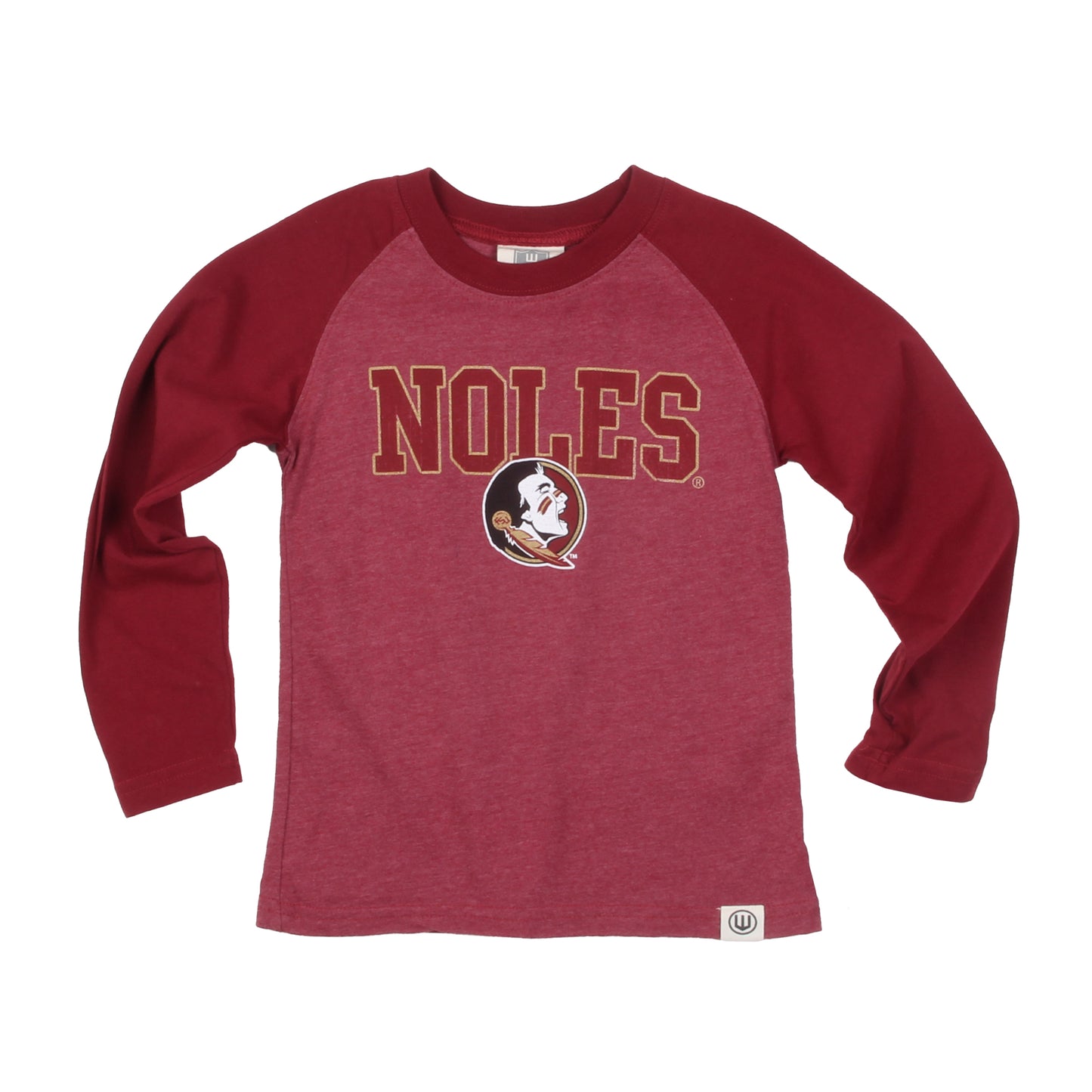 Florida State Seminoles Youth Boys Blend LS Raglan