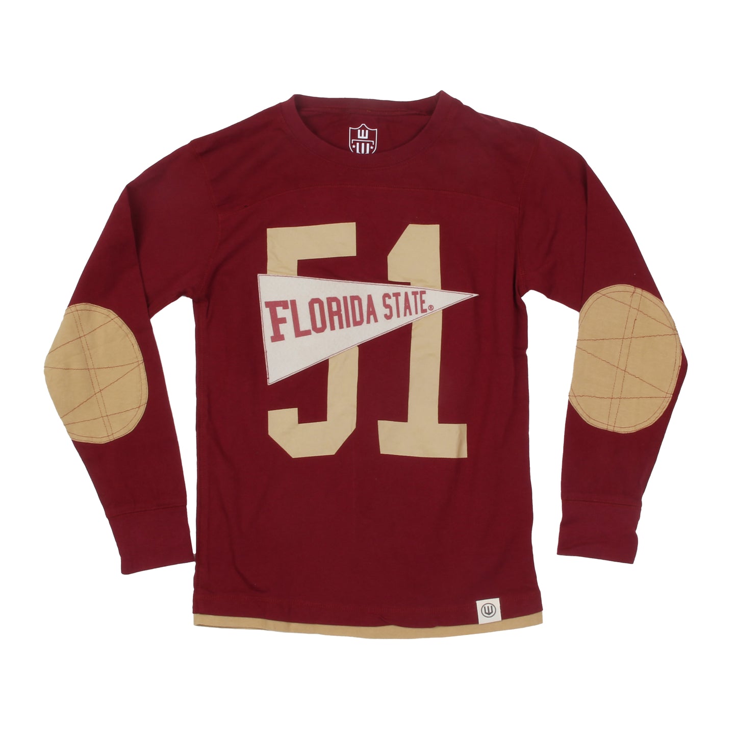 Florida State Seminoles Youth Pennant LS Jersey