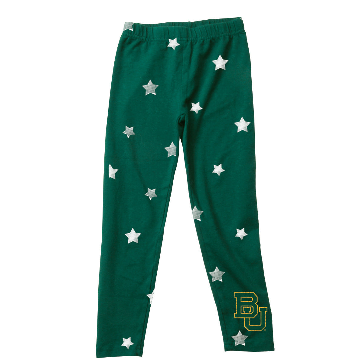 Baylor Bears Youth Girls Star Leggings