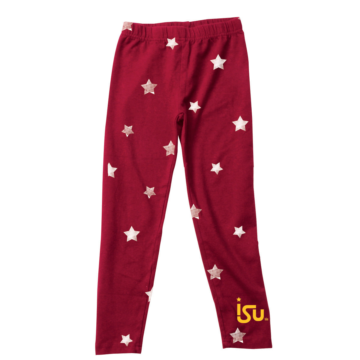 Iowa State Cyclones Youth Girls Star Leggings