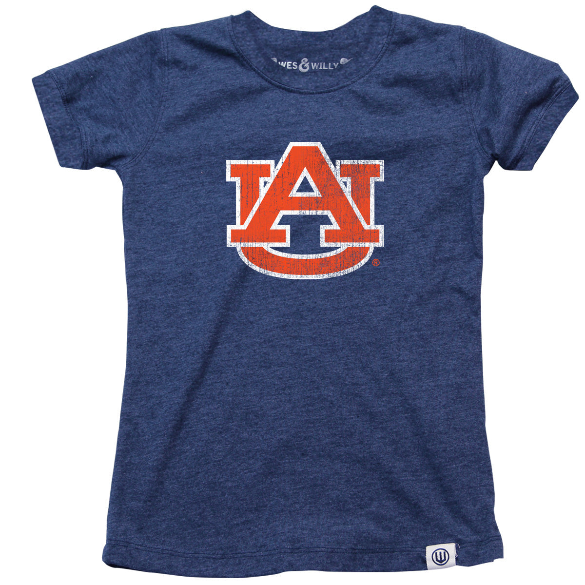 Auburn Tigers Youth Girls Blended Tee