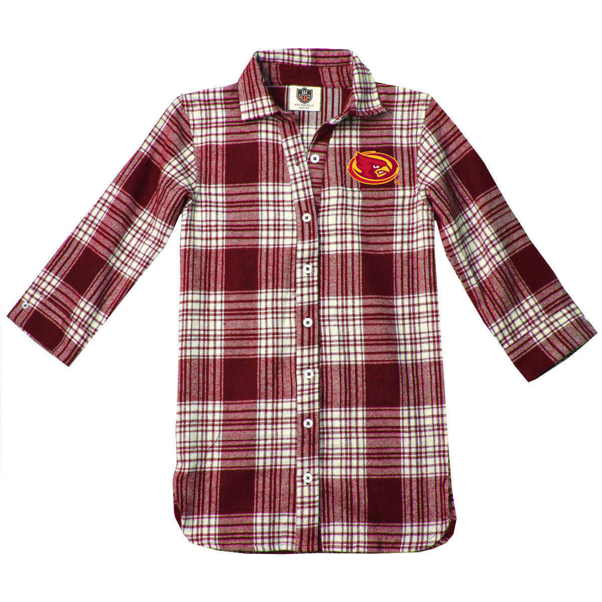 Iowa State Cyclones Youth Girls Plaid Dress