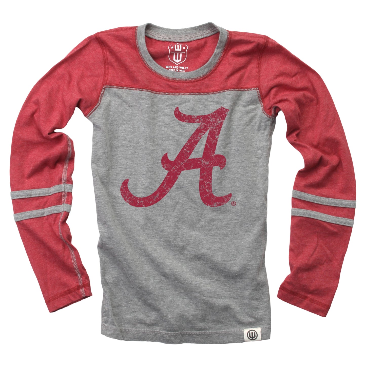 Alabama Crimson Tide Youth Girls Blend Jersey Top