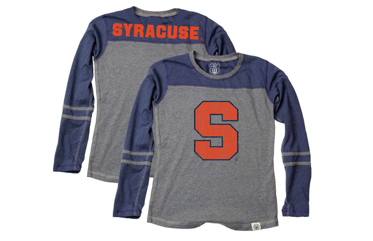 Syracuse Orange Youth Girls Blended Jersey Top