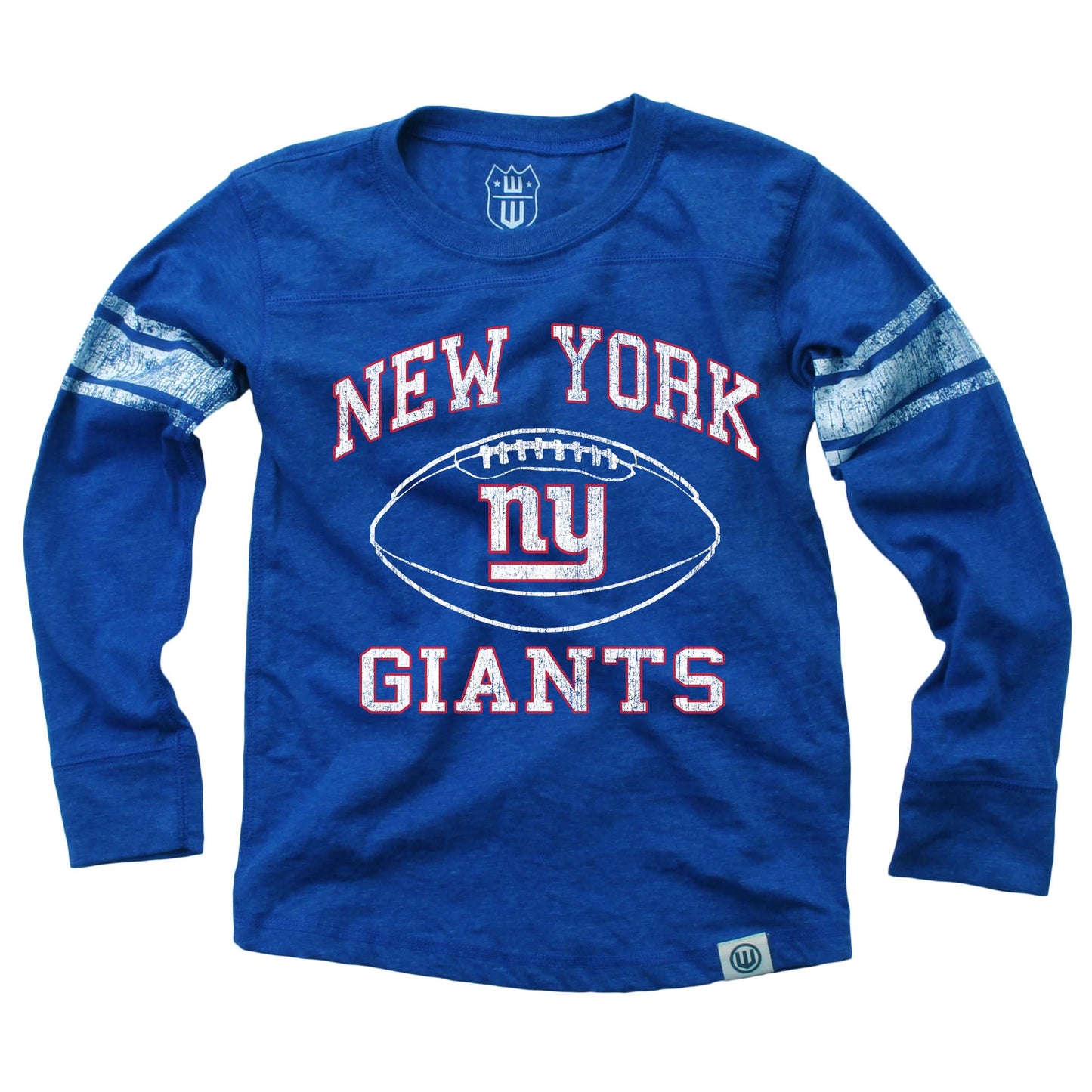 New York Giants NFL Youth Blended LS Jersey Tee