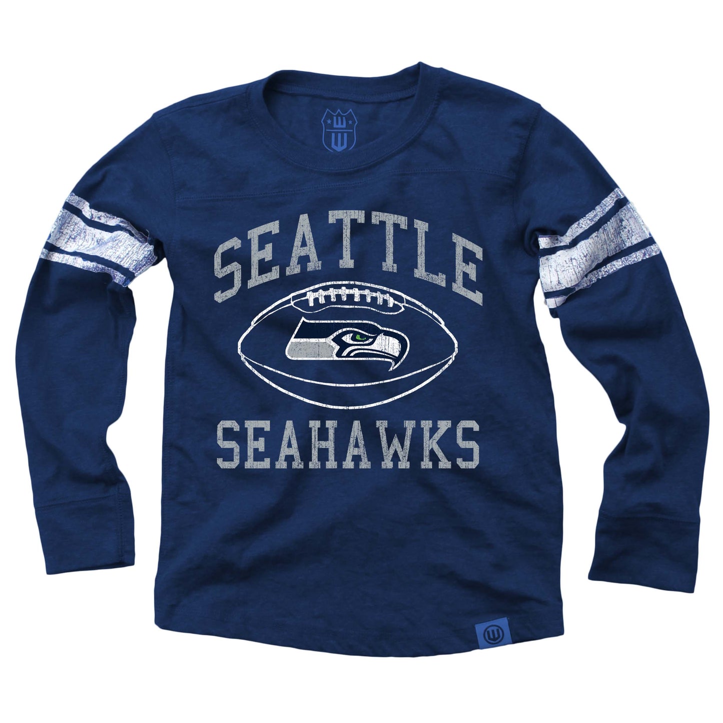 Seattle Seahawks NFL Youth Blended LS Jersey Tee