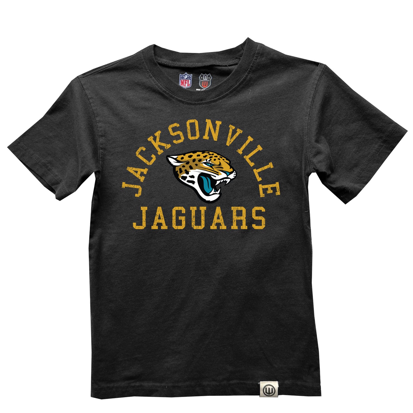 Jacksonville Jaguars NFL Youth Boys Organic Cotton Tee-Black