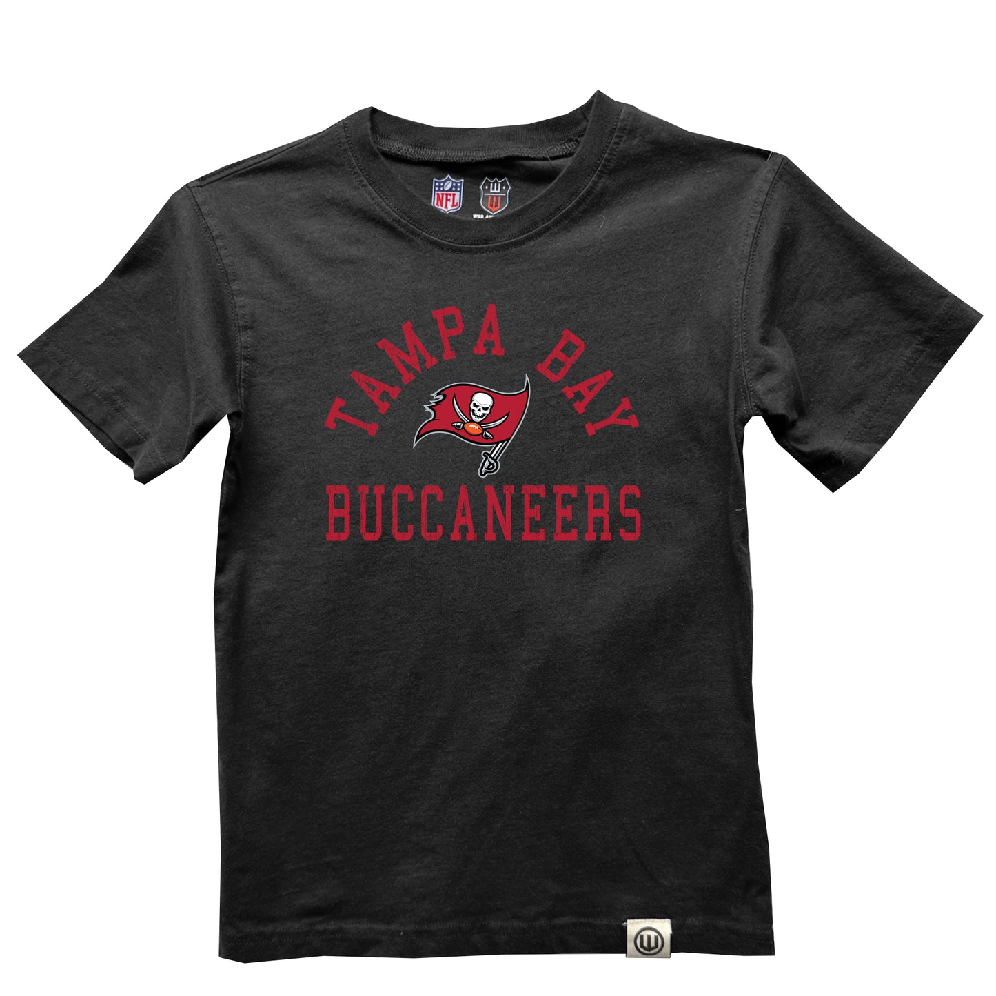 Tampa Bay Buccaneers NFL Youth Boys Organic Cotton Tee-Black