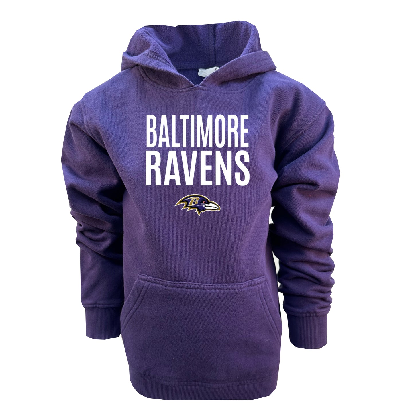 Baltimore Ravens NFL Youth Boys Organic Cotton Hoodie