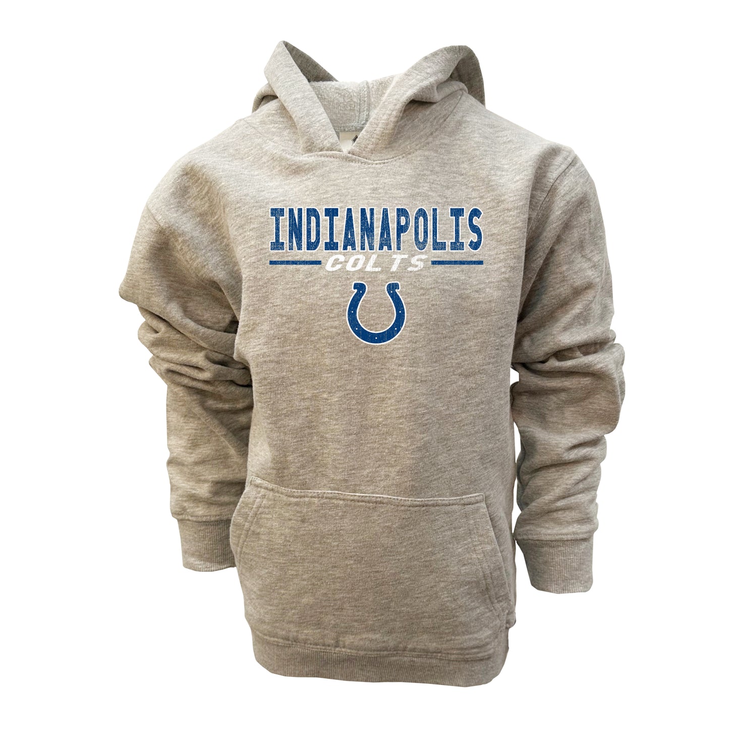 Indianapolis Colts NFL Kids Fleece Hoodie-Heather