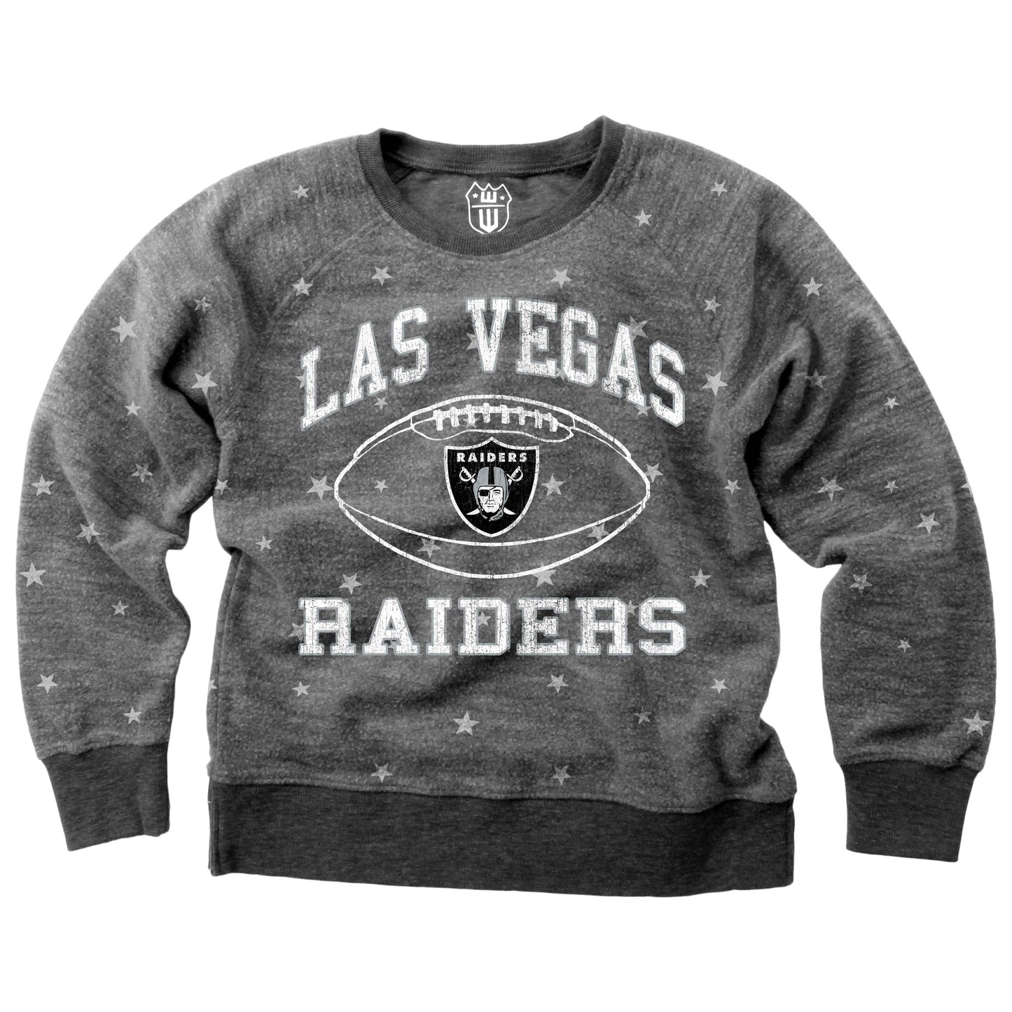 Las Vegas Raiders NFL Youth Girls Reverse Fleece Sweatshirt