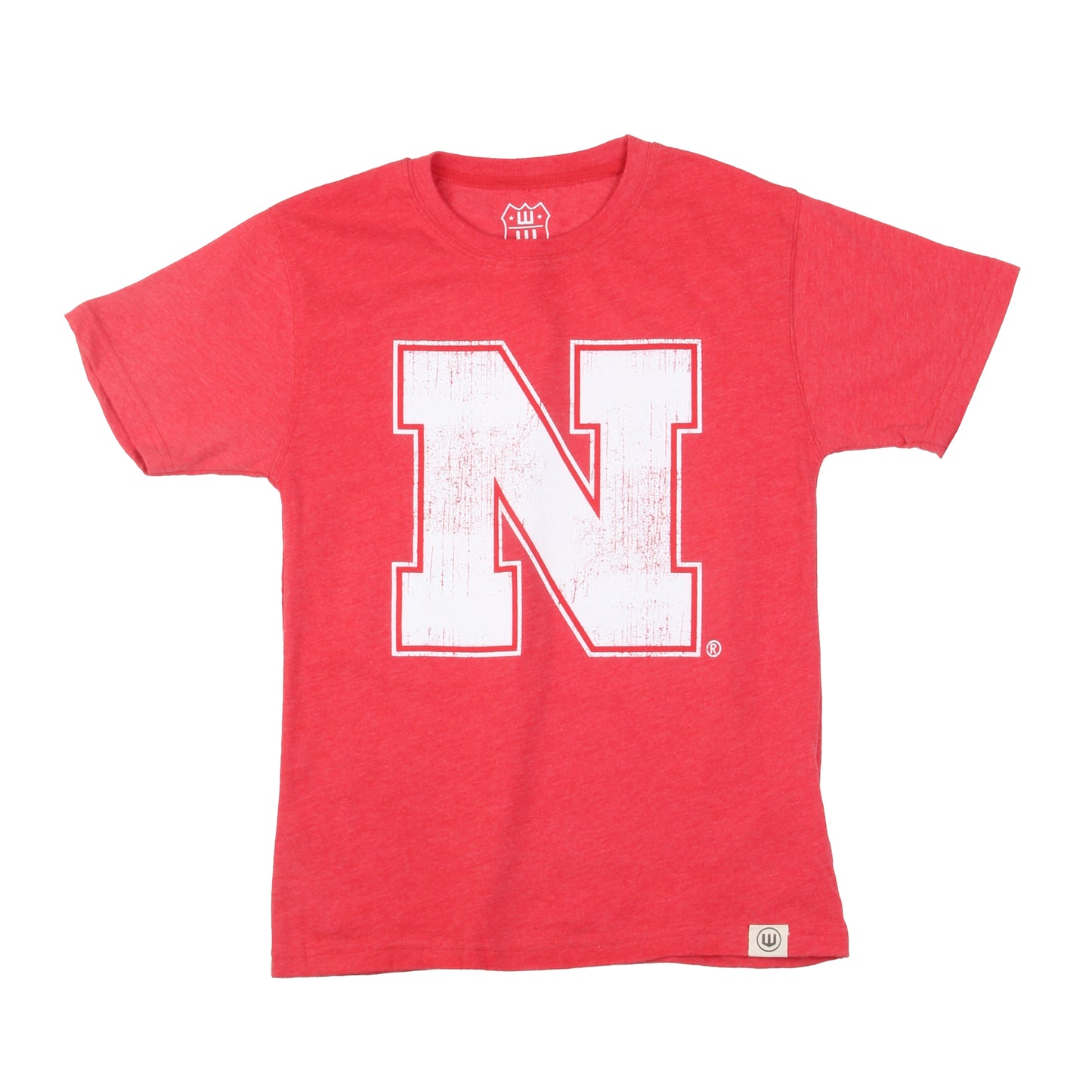 Nebraska Huskers Youth Logo Blend SS Tee